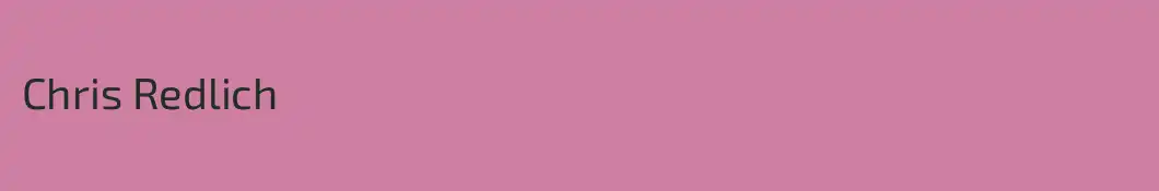 Chris Redlich